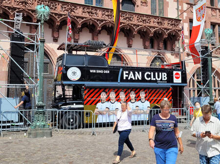 DFB Frauen Fussballnationalmanschaft, Empfang der Nationalmanschaft, Römerberg Frankfurt